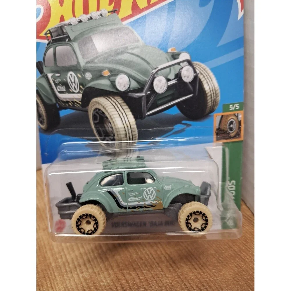 2022 Hot Wheels Mud Studs Series 5/5 • VOLKSWAGEN“BAJA BUG” • 160/250 • Green